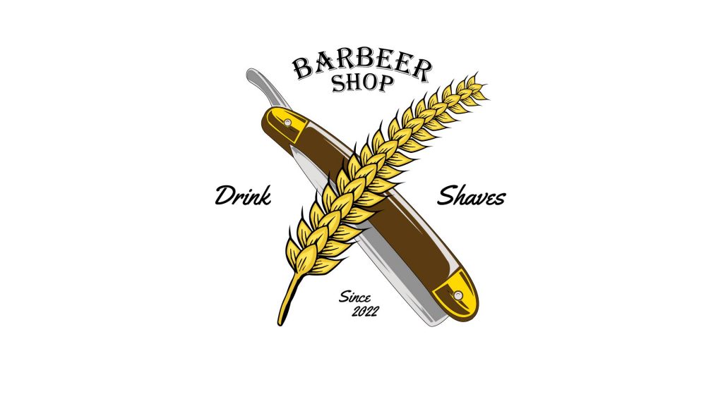 Logo Barbeer shop (projet fictif)