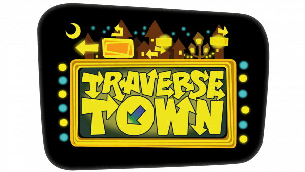 Illustration du monde Traverse town dans l'univers de Kingdom Hearts