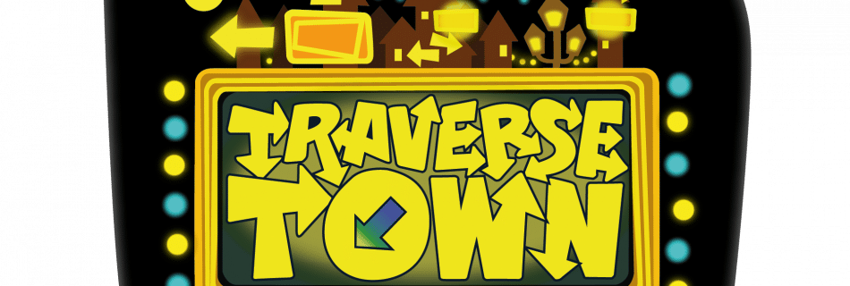 Illustration du monde Traverse town dans l'univers de Kingdom Hearts