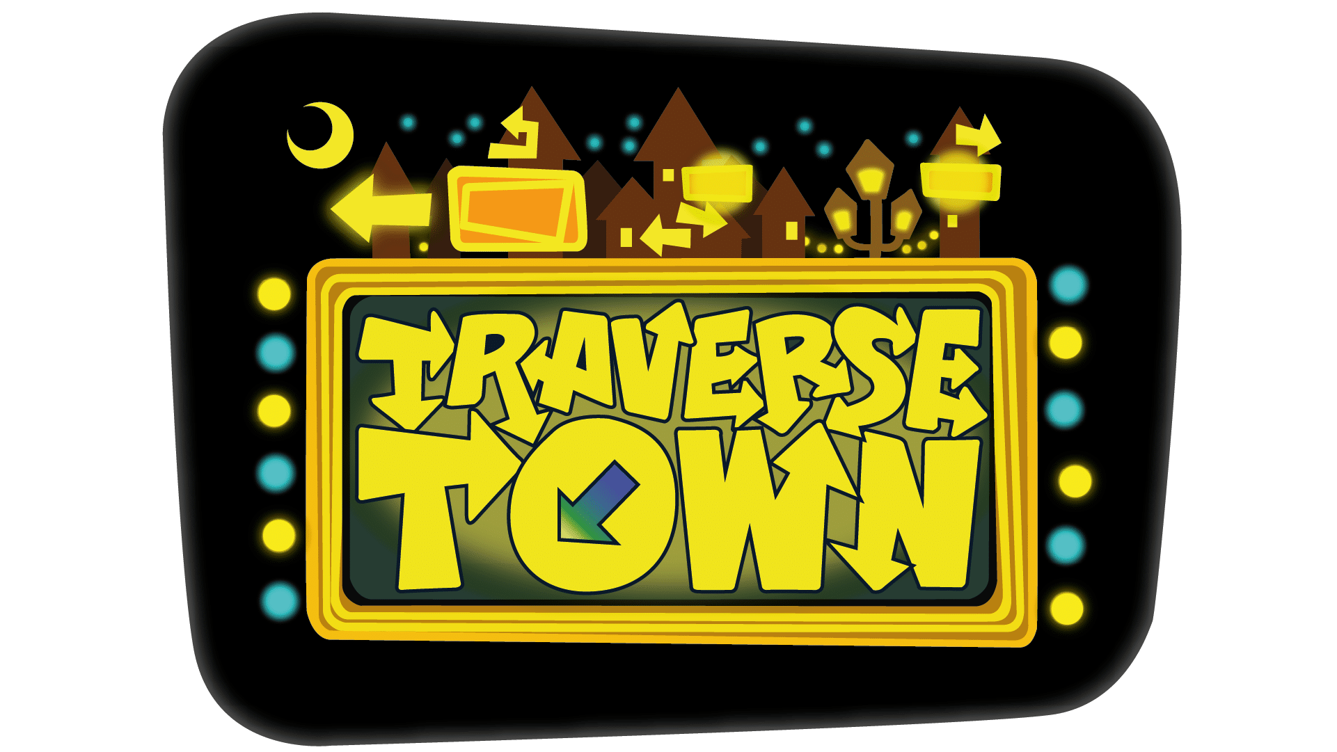 Illustration du monde Traverse town dans l'univers de Kingdom Hearts